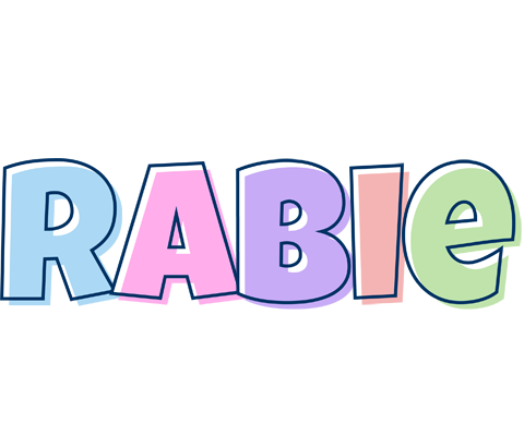 Rabie pastel logo