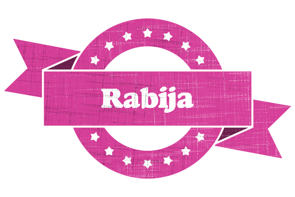 Rabija beauty logo