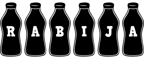 Rabija bottle logo