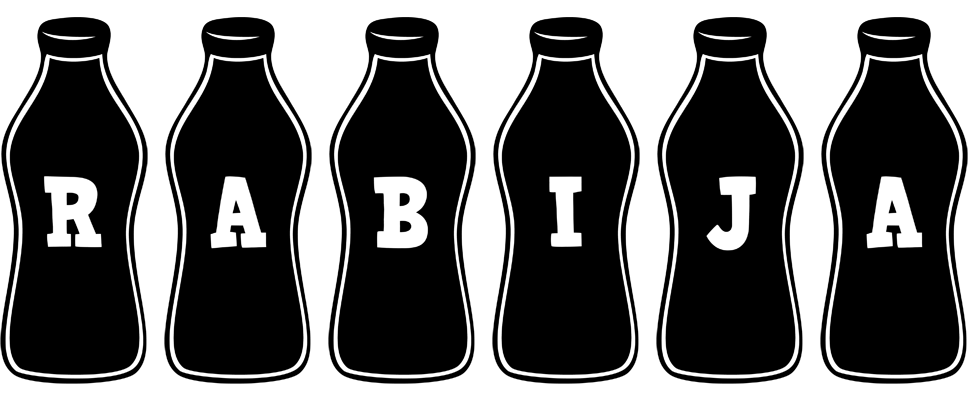 Rabija bottle logo