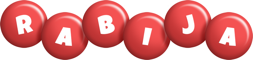 Rabija candy-red logo