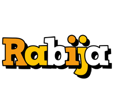 Rabija cartoon logo