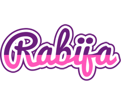 Rabija cheerful logo