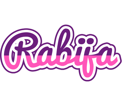 Rabija cheerful logo