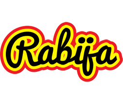 Rabija flaming logo
