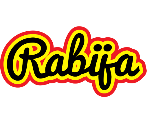 Rabija flaming logo