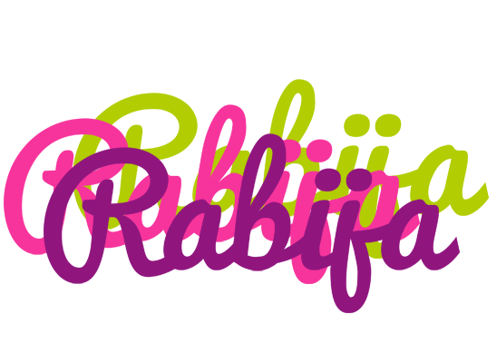 Rabija flowers logo