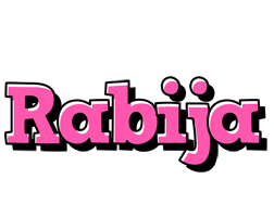 Rabija girlish logo