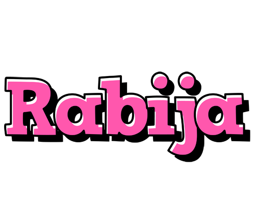 Rabija girlish logo