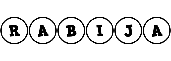 Rabija handy logo