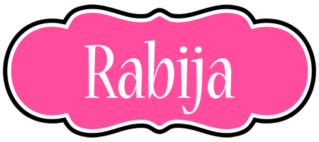 Rabija invitation logo