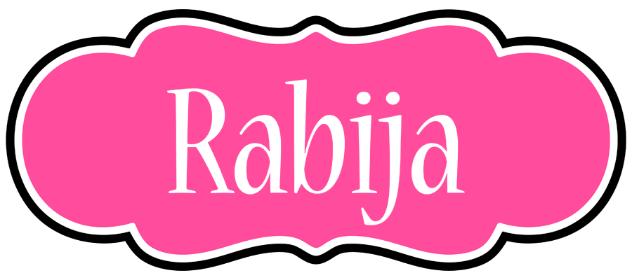 Rabija invitation logo