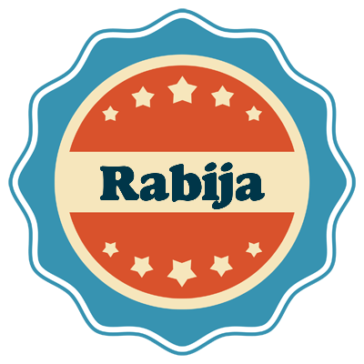 Rabija labels logo
