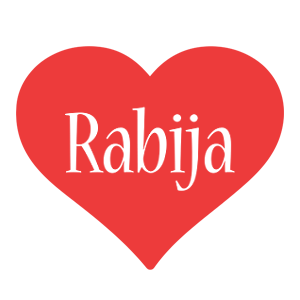 Rabija love logo