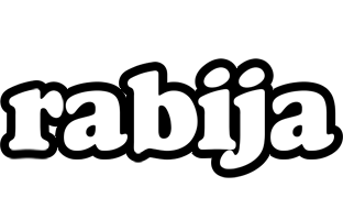Rabija panda logo