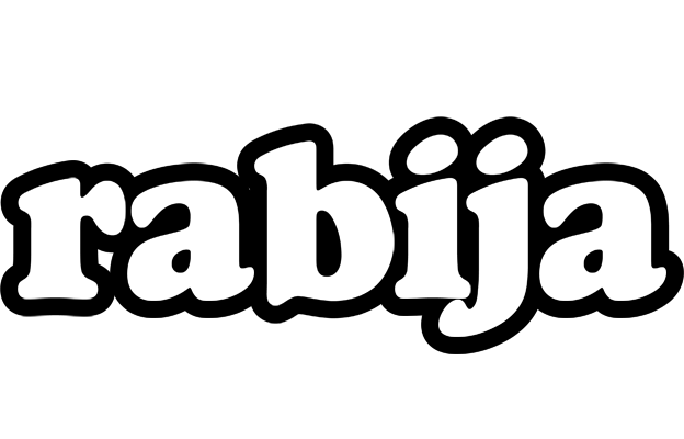Rabija panda logo
