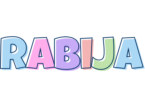 Rabija pastel logo