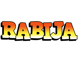 Rabija sunset logo