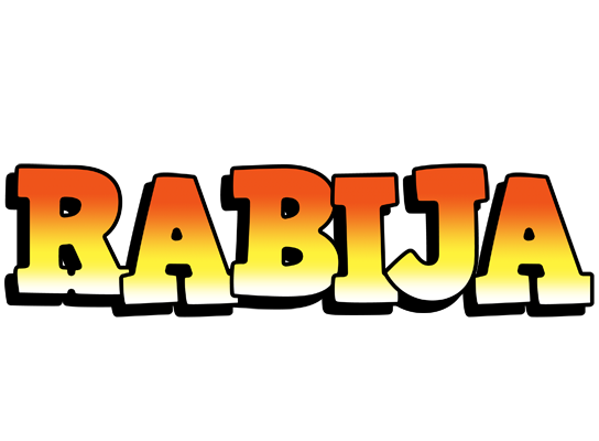 Rabija sunset logo