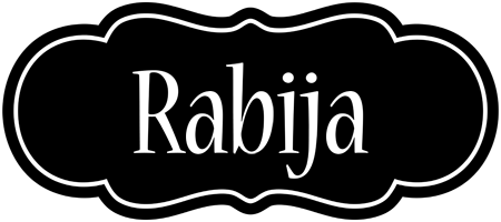 Rabija welcome logo