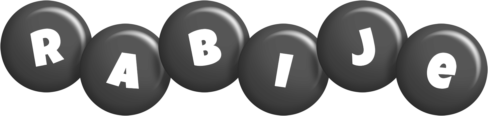 Rabije candy-black logo