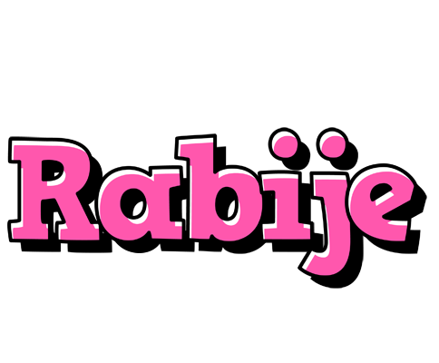 Rabije girlish logo