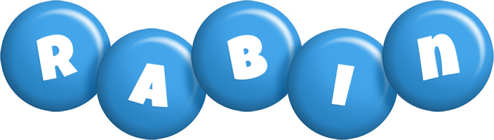 Rabin candy-blue logo