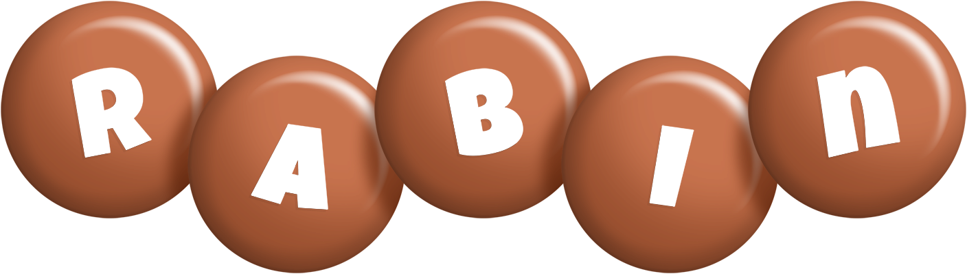 Rabin candy-brown logo