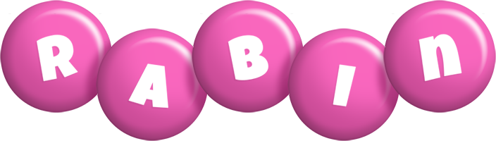 Rabin candy-pink logo