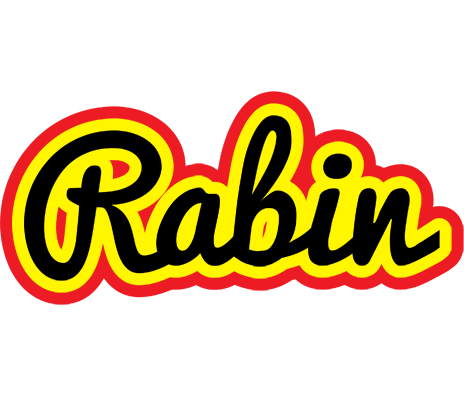 Rabin flaming logo