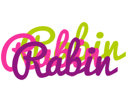Rabin flowers logo