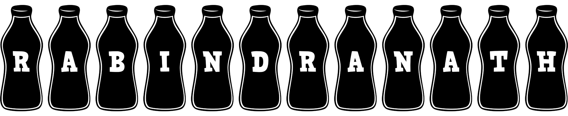 Rabindranath bottle logo