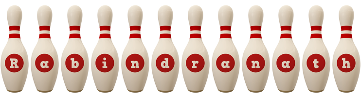 Rabindranath bowling-pin logo