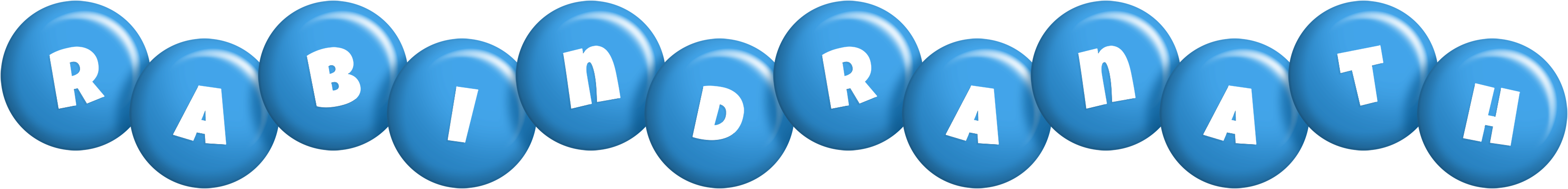 Rabindranath candy-blue logo