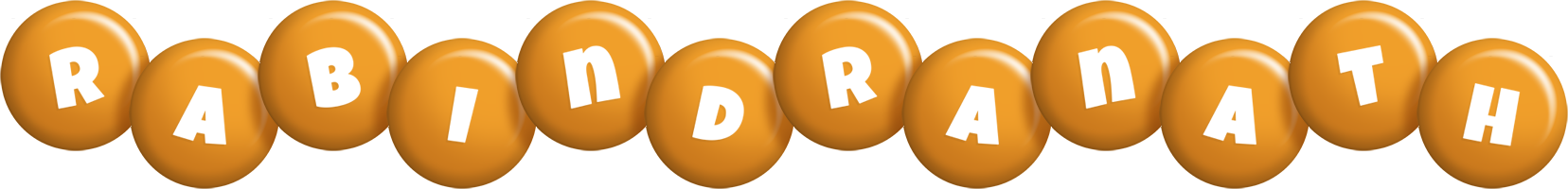 Rabindranath candy-orange logo