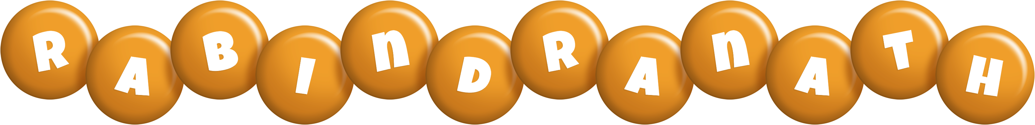 Rabindranath candy-orange logo