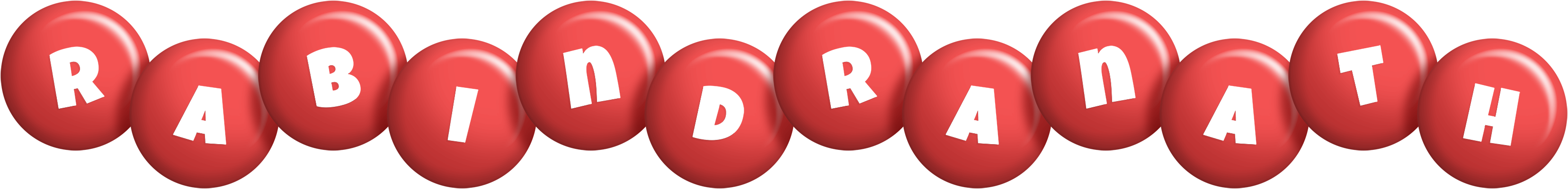 Rabindranath candy-red logo