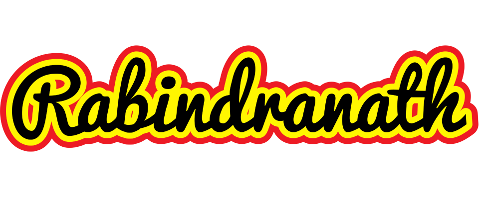 Rabindranath flaming logo