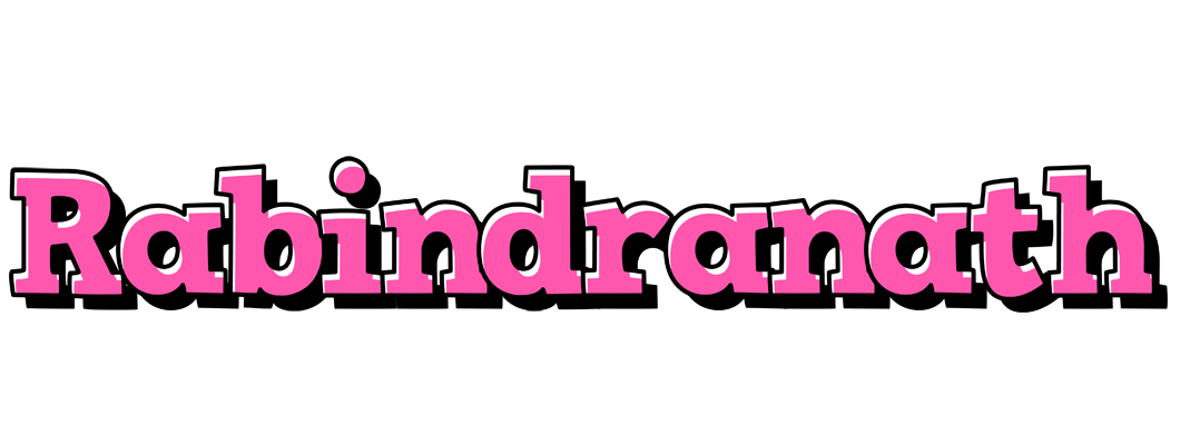 Rabindranath girlish logo
