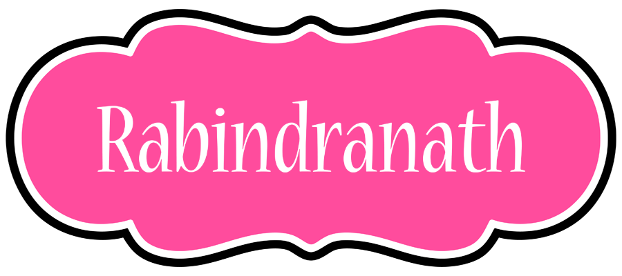 Rabindranath invitation logo