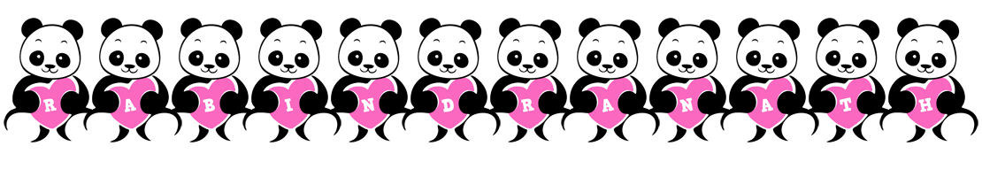 Rabindranath love-panda logo