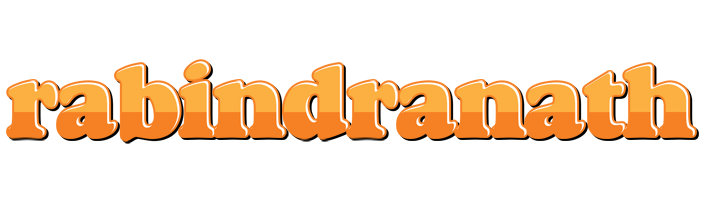 Rabindranath orange logo