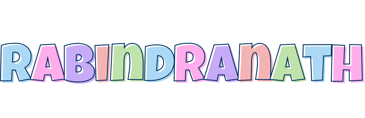 Rabindranath pastel logo