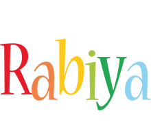 Rabiya birthday logo