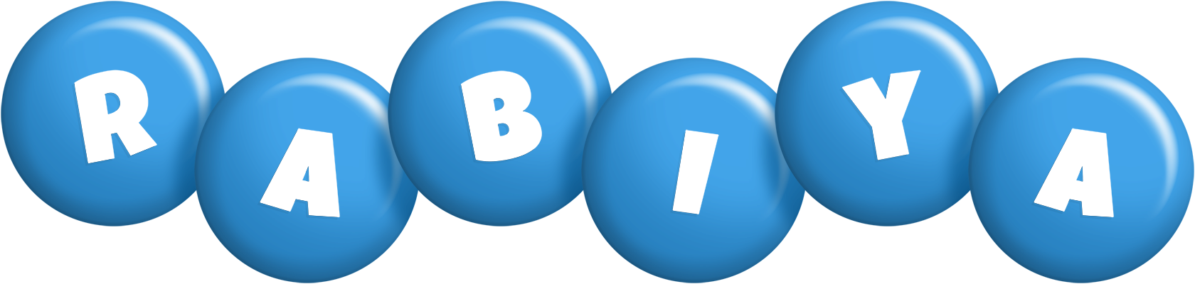 Rabiya candy-blue logo