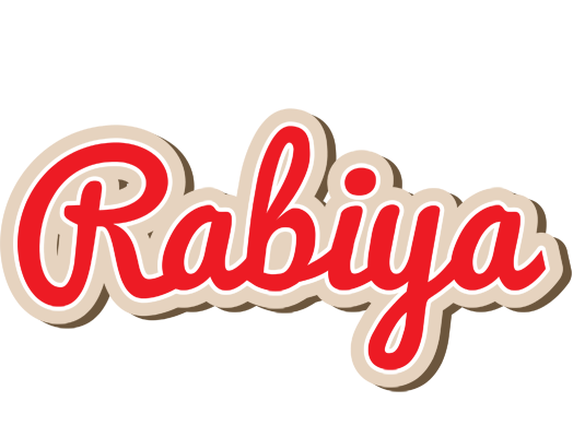 Rabiya chocolate logo