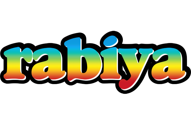 Rabiya color logo