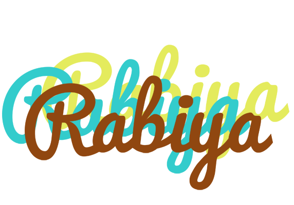 Rabiya cupcake logo