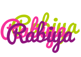 Rabiya flowers logo