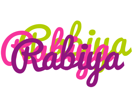 Rabiya flowers logo